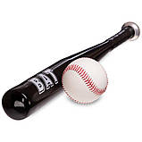 Біта бейсбольна алюмінієва BAT SP-Sport Чорний (розмір 50 см) C-1860-03, фото 2