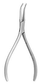 Щипці для кореневих каналів і фрагментів інструментів вигнуті 140 мм, Medesy 2162/С