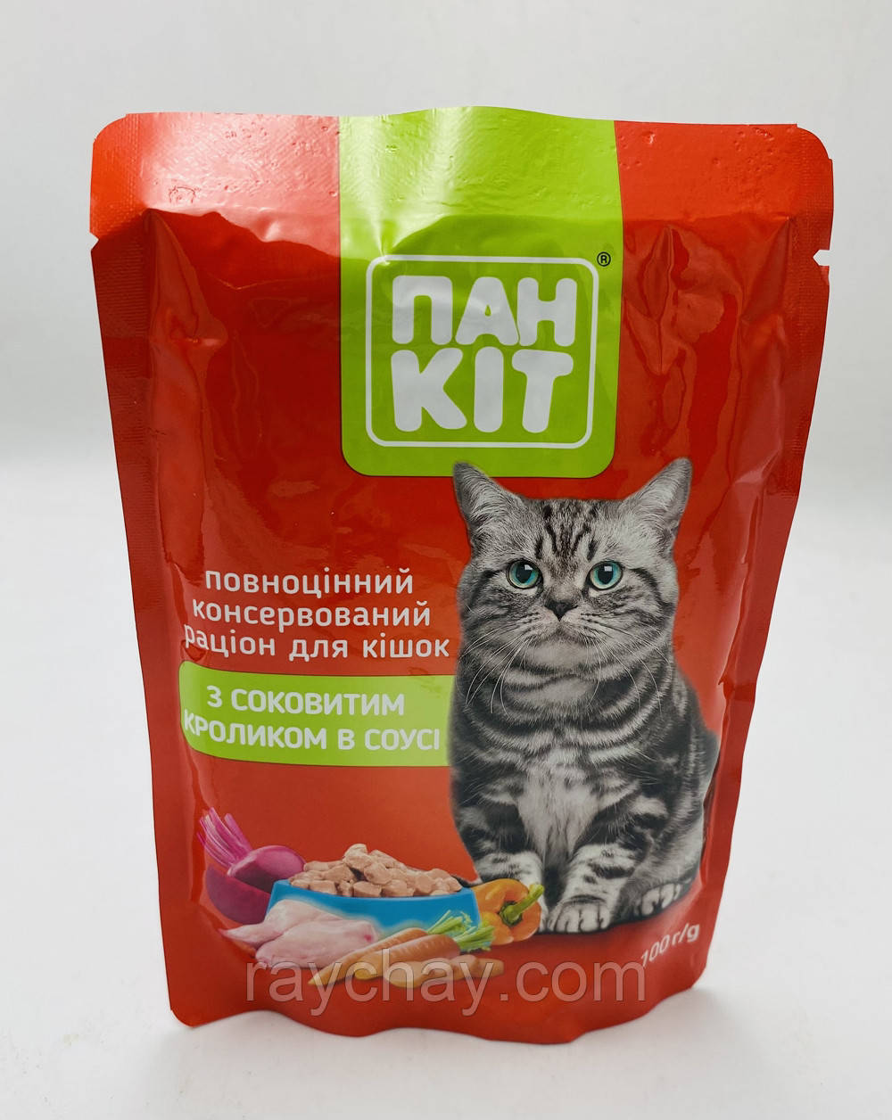 Пан Кіт з соковитим кроликом в соусі 100 грам, фото 1