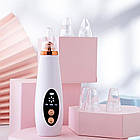 Вакуумний апарат для чищення пор Pore Cleaner MA-59 + 6 насадок / Бездротовий очищувач шкіри обличчя від чорних цяток, фото 8