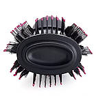 Фен-щітка для сушіння волосся (1200 Вт) R-411 / Фен гребінець / Стайлер для укладання волосся, фото 4