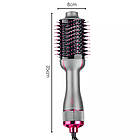 Фен-щітка для сушіння волосся (1200 Вт) R-411 / Фен гребінець / Стайлер для укладання волосся, фото 9
