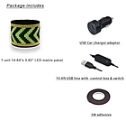 Гнучкий водонепроникний світлодіодний дисплей 37х9 см Type-C Bluetooth Лучшая цена, фото 2