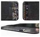 Гнучкий водонепроникний світлодіодний дисплей 133 х 19 см Type-C Bluetooth Лучшая цена, фото 4