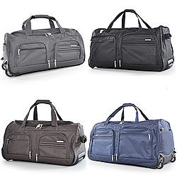 Велика дорожня сумка на колесах 100 літрів якісна міцна сумка для подорожей