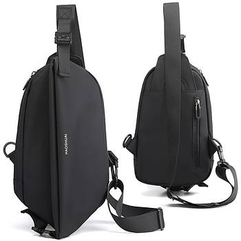 Чоловіча сумка через плече (37х18см) Baellery body bag JXA1808 / Універсальна нагрудна сумка / Сумка бананка