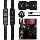 Міостимулятор масажер для преса EMS+ від USB / Імпульсний масажер-пояс для м'язів живота / Електростимулятор, фото 8