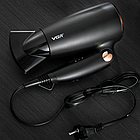 Професійний фен для волосся зі складною ручкою, VGR V 439 / Електричний дорожній фен, фото 2