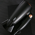 Професійний фен для волосся зі складною ручкою, VGR V 439 / Електричний дорожній фен, фото 9