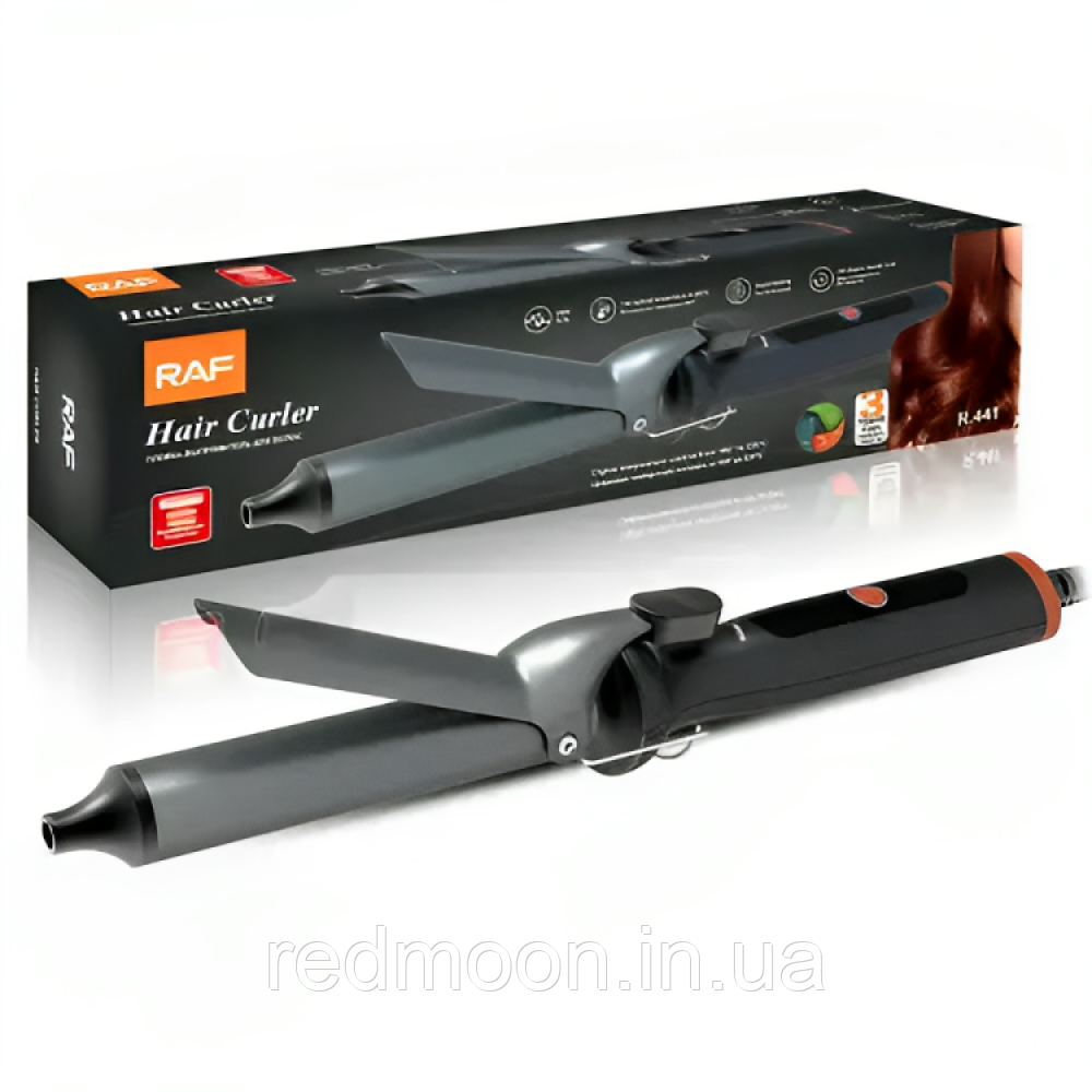 Плойка для волосся 55Вт, RAF R441 / Утюжок для укладання волосся / Плойка для завивки волосся, фото 1