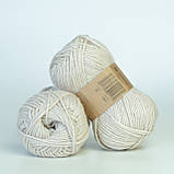 Пряжа Drops Fiesta (колір 02 light beige), фото 2