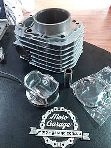 Поршнева к-кт ЦПГ LX250GY-3,Tekken,CR6,CR5,Viper, Light