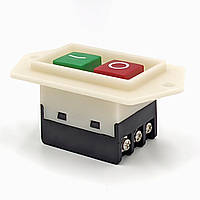 Кнопка Пуск-Стоп SSB-201WC 6pin на панелі TAKEL