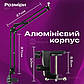 Комплект 3 в 1 лампа для манікюру VAS-01 18W зі штативом 2,1 м і пантограф для телефону Type 35 B, фото 5