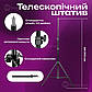 Комплект 3 в 1 лампа для манікюру VAS-01 18W зі штативом 2,1 м і пантограф для телефону Type 35 B, фото 8