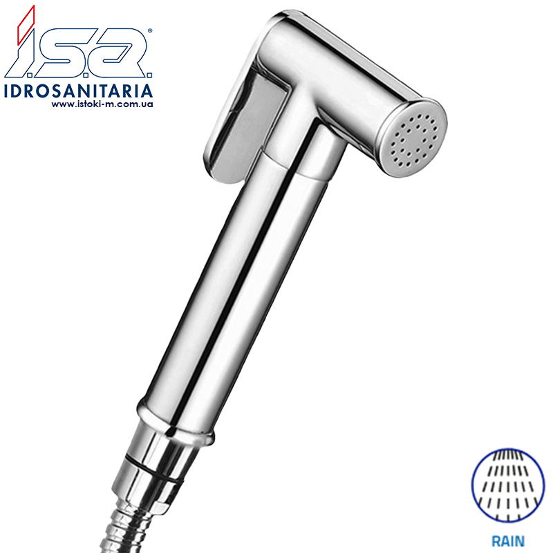Лійка для гігієнічного душу латунна хромована SANY-RAIN 22701 I.S.A. Idrosanitaria S.p.a., фото 1