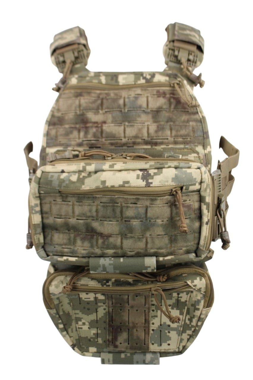 Комплект спорядження Soldier Systeems Pro (plate carrier, assault panel, assault back) uaBronik ММ-14 2 клас