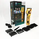 Відмінна машинка для стрижки волосся, Машинка для стрижки акумуляторна Електромашинка волосся EC-54, фото 9