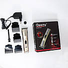 Професійна окантовочна машинка для стрижки волосся, Чоловічий набір для стрижки волосся бездротовий IA-86, фото 5
