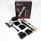 Професійна окантовочна машинка для стрижки волосся, Чоловічий набір для стрижки волосся бездротовий IA-86, фото 9