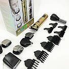 Машинка для стрижки волосся без шуму Kemei, Машинка для стрижки посіченого волосся BA-69, фото 5