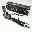 Електрофен для волосся, Електрична щітка-випрямляч для вирівнювання волосся Стайлери локонів IE-68, фото 10