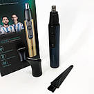 Тример для носа і вух зручний, Тример для гоління носа і вух стрижки волосся у вухах AI-67, фото 7