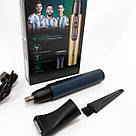 Тример для носа і вух зручний, Тример для гоління носа і вух стрижки волосся у вухах AI-67, фото 9