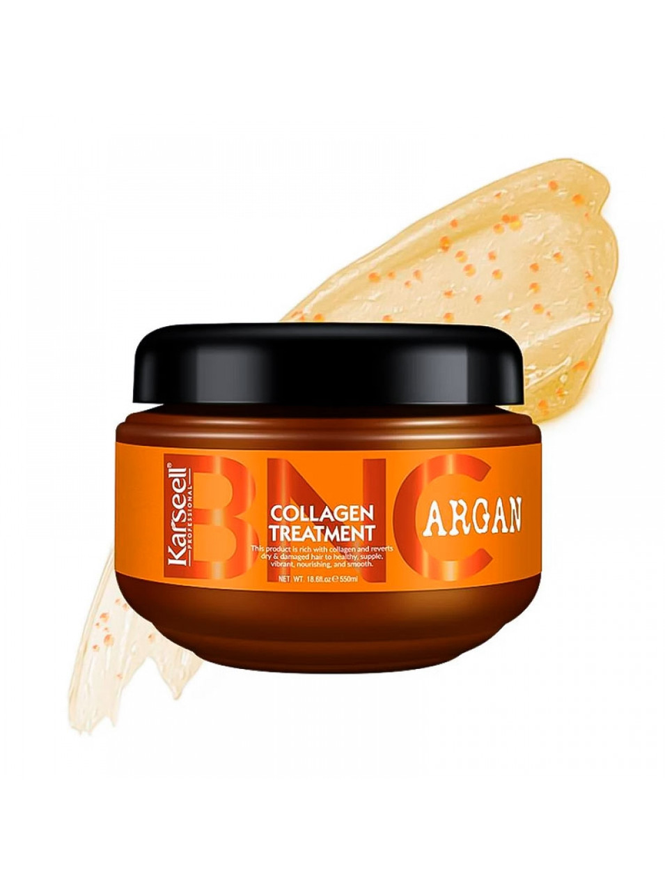 Маска для волосся з колагеном і аргановою олією Karseell BNC Argan Collagen Treatment, фото 1