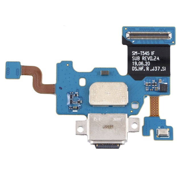 Шлейф для Samsung T545 Tab Active Pro 10.1 LTE/T547, з роз'ємом заряджання, з мікрофоном, з мікросхемою, оригінал (54)