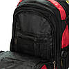 Рюкзак шкільний ортопедичний червоний хлопчику у 6-11 клас три відділи підлітковий місткий великий 47х32см Power in Eavas 317, фото 6