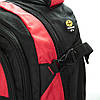 Рюкзак шкільний ортопедичний червоний хлопчику у 6-11 клас три відділи підлітковий місткий великий 47х32см Power in Eavas 317, фото 7