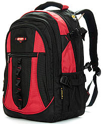 Рюкзак ортопедичний шкільний червоний три відділи хлопчику у 6-11 клас для ноутбука 15" Power in Eavas 317