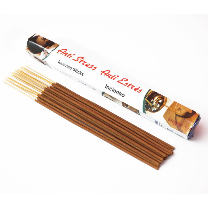 Ароматичні пахощі Anti Stress (Анті стрес) Ayurvedic  шестигранник, фото 1
