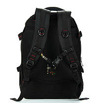 Рюкзак шкільний ортопедичний зелений хлопчику у 6-11 клас три відділи підлітковий місткий великий 47х32см Power in Eavas 313, фото 4