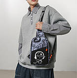 Комплект 2в1: великий шкільний рюкзак для хлопчиків 5-11 клас в школу чи для подорожей + сумка для підлітків і студентів, фото 9