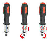 Набір біт з гнучким кутовим адаптером та викруткою +магніт, фото 2