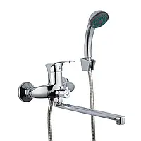 Змішувач для ванни Frap F22001 хром гусак 30см