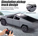 Машинка на радіокеруванні Tesla з підсвічуванням фар, акумулятором і USB-зарядкою, фото 3