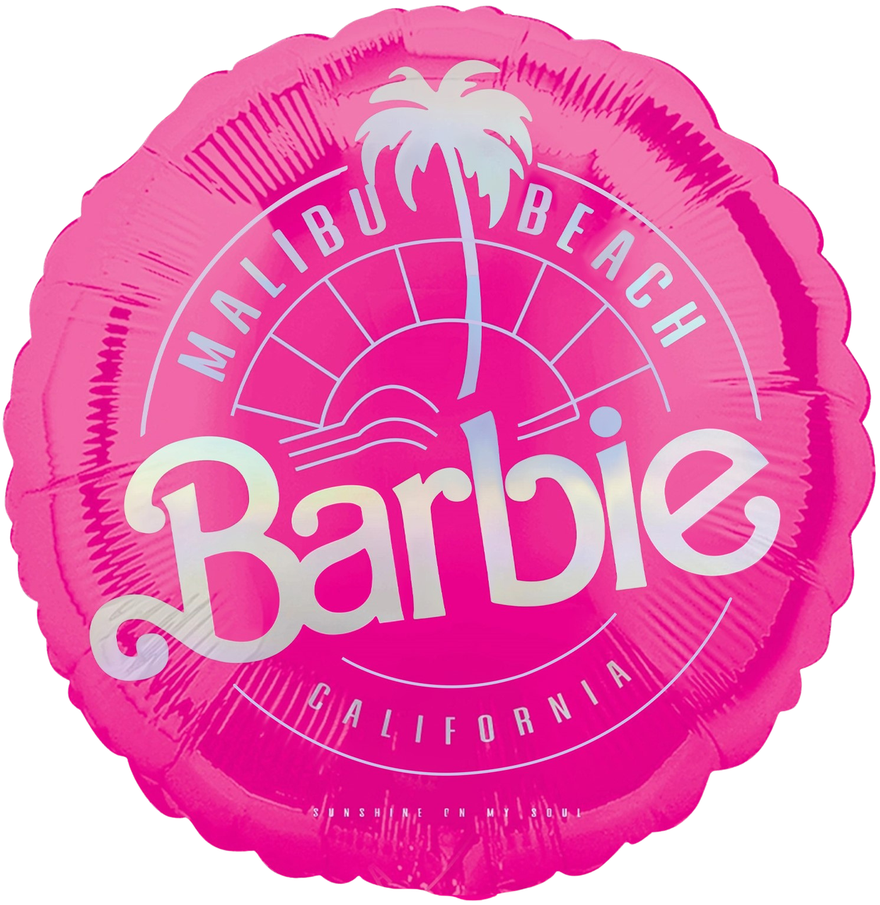 КТ121 КИТАЙ-КТ Коло 18" Барбі на рожевому