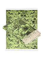 Плед бавовна Салатовий, бавовняний плед Ярослав