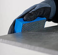 Набір алмазних притирів - 4 шт: 60/100/200/400 Grid - Шліфувальні армовані губки - ARM-004, фото 3