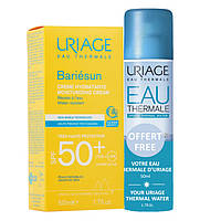 Uriage Bariesun IVery High Protection Moisturizing Cream SPF50 50ml + Uriage Thermal Water 50ml