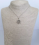 Кулон штурвал підвіска з штурвалом якір море моряк амулет, фото 2