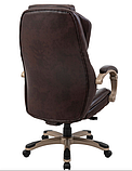 Крісло офісне Преміо Richman шкіряне коричневе для керівника, фото 5