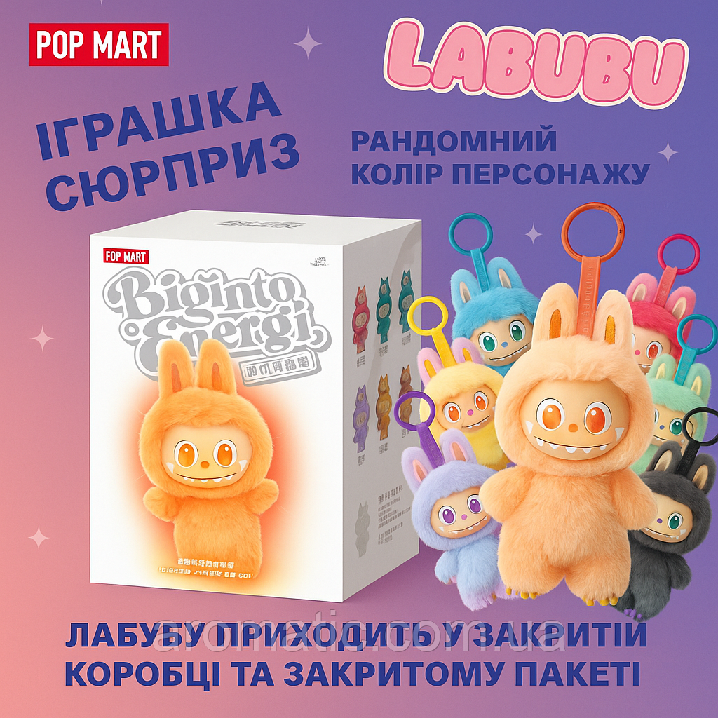 Labubu (Лабубу) 3 Сезон Сюрприз Бокс | Іграшка- Брелок | Висота 17 см, фото 1