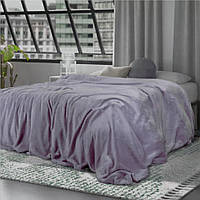 Плед флісовий Лавандовий, флісовий плед Ярослав