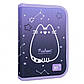 Пенал твердий одинарний з двома клапанами Yes Pusheen Stellar HP-04, фото 2