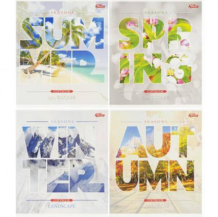 Зошит кольоровий 60 листів,лінія 3825 N MZOPT, фото 1