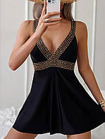 Купальник - сукня чорний новий розмір М